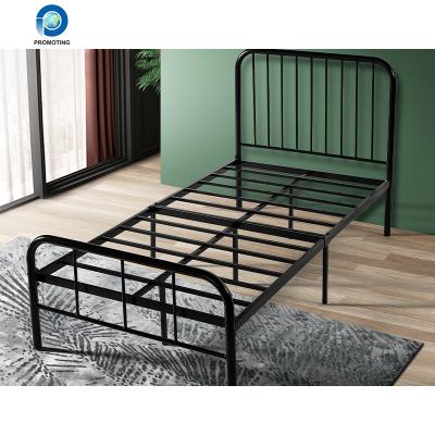 China Easy To Install Wholesale NEW Designs Antique Bed Room Furniture Queen Sze Bed Modern Luxury Metal Single Beds For Sale for sale