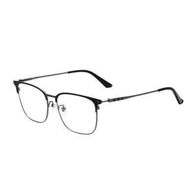 China Newest Popular Wholesale Square Square Custom Glass Retro Titanium Glasses Frame Optical Eyewear for sale