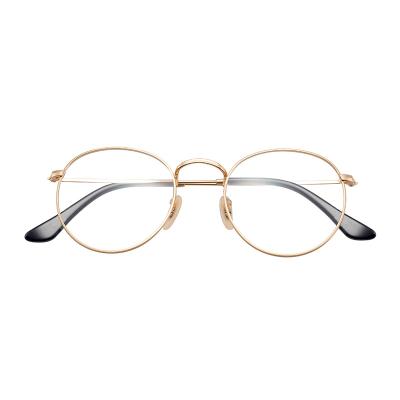 China Popular New Fashion Luxury Metal Customized Colored Glasses Shape Frame Oversized Eyewear for sale