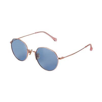 China Polygon Fashionable Women's Fashion Sun Glasses Color Men Vintage Retro Hot Popular Metal Sunglasses for sale