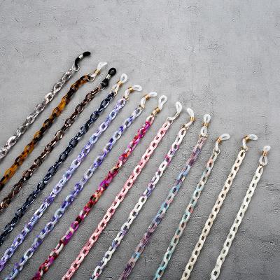 China 2021 Fashion Sunglasses Glass Rope Chain Eco - Friendly Acetate Chain For Glasses for sale