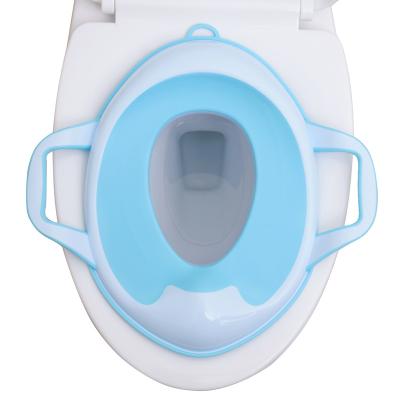 China Plastic Eco - Friendly Potty Kids Potty Ring Plastic Portable Baby Toilet Seat for sale