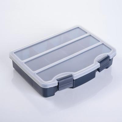 China Square Plastic Wholesale Plastic Box With Dividers Removable Tools Container for sale