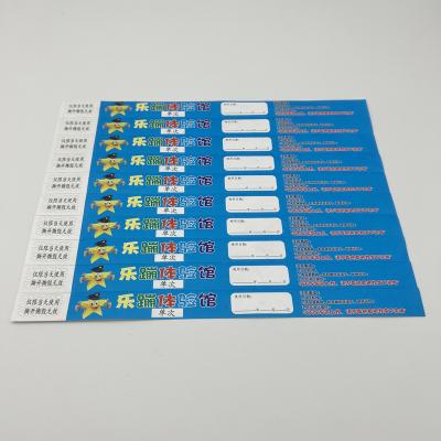 China Club Tyvek Paper Wristbands Water Resistant Tyvek Disposable Events Favor Club Admission VIP Wristband for sale