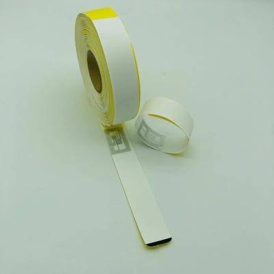 China Paper Wristband Club CMYK Thermal Printing Disposable Waterproof Wristband Direct On Roll Customized Manufacturer for sale