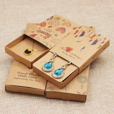 China Recycled Materials Customized Many Style Wrapping Paper For Jewelry Packaging Box Drawer Box Jewelry Gift Box Jewelry Storage for sale