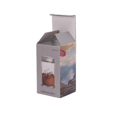 China Wholesale Recycled Materials Factory Professional Custom Glass Bottle Packaging Box Water Cup Packaging Paper Box for sale