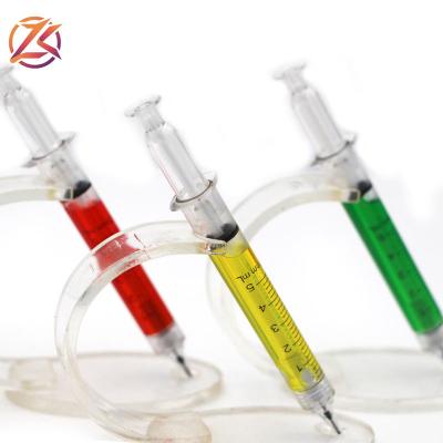 China office & Popular Mini Injection Pen School Liquid Pencil Syringe Mechanical Pen With Customer's Logo for sale