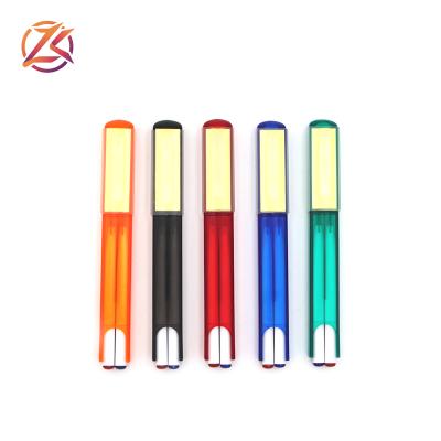 China office & 2018 School Pen Novelty Multi Function Double Ballpoint Pens With Notepads Note for sale