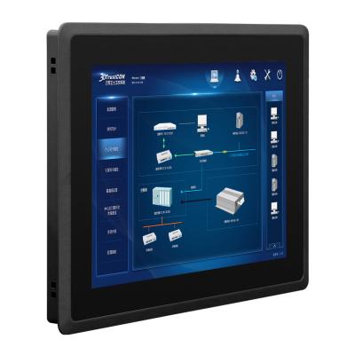 China Full rs485 rs232 1024*768 i3 4th Generation Aluminum Touch Screen Waterproof Industrial PC Panel 10.4