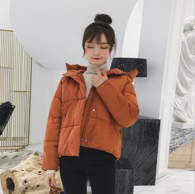 China 2021 Anti-wrinkle women plus size parkas coat warm winter hooded jacket for summer casual outwear for sale