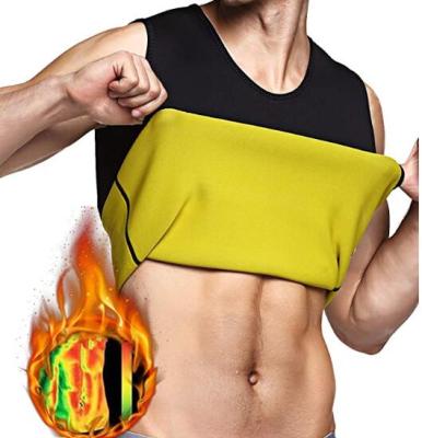 China 2021 Hot Neoprene Corset Waist Trainer Sauna Vest Sweat Breathable Moco Shaper Men Weight Loss Slimming Tank Tops Workout Shirt for sale