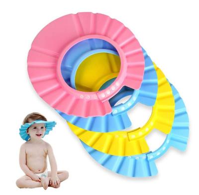 China 2020 Fashion Sustainable Style With Cheap Price Baby Bathing Shampoo Shower Protective Cap Baby Haircut Cap for sale