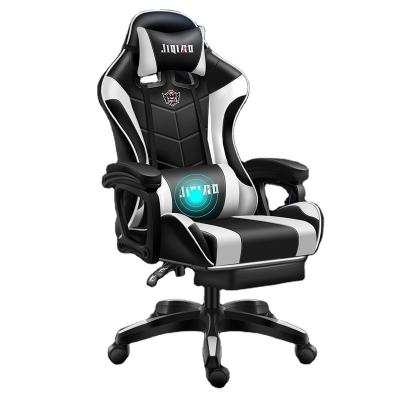 China Silla Gamer Office Swivel Recliner PU Leather Massage (Height) New Design Hign Back Adjustable Cheap Ergonomic PC Computer Racing Gaming Chair for sale