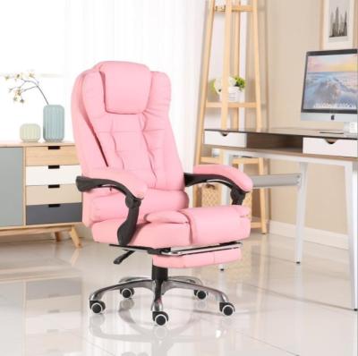 China High Quality Leather Ergonomic PU Massage Recliner Swivel Lift Office Chair (Height) Cheap Wholesale Low Price MOQ Adjustable From China for sale