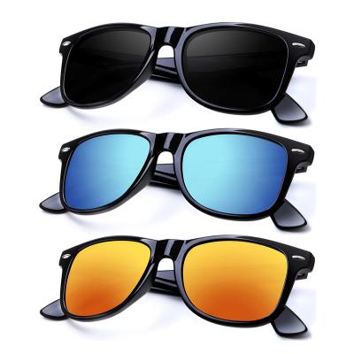 China Wholesale fashion neutral polarized sunglasses shape sunglasses men's and women's color mirror lens multi-piece choice for sale