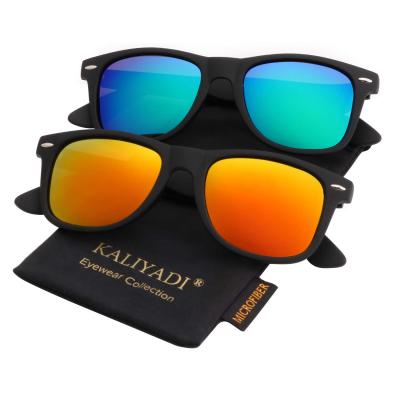 China Fashion Neutral Polarized Sunglasses Fashion Sunglasses Men And Womens Retro Orange Green Lenses for sale