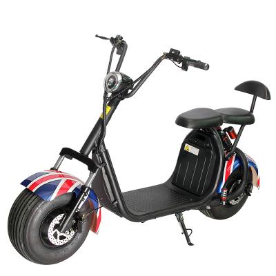 China Fashion electric scooter 60V 12A citycoco adult electric motorcycle for sale