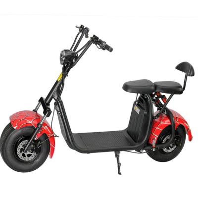 China Electric scooter bike 1500w 12ah Citycoco off-road electric scooter for sale