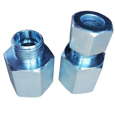 China General Manufacturer 5CB-RN BSP Female Hydraulic Type Carbon Steel Stainless Steel Adapter Compression Bite Connector (Oil Water Gas) Tube Fitting China for sale