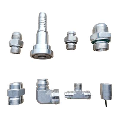 China Carbon Steel Machining Stainless Steel Pipe Joint Fittings Makers Direct Low Pressure And High Pressure Straight Elbow Tee Cross for sale