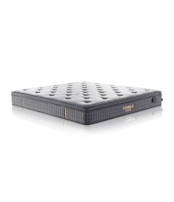 中国 Queen Size Memory Foam Mattress High Density Foam Compress Pocket Spring Foam Mattress With Fabric Cover 販売のため