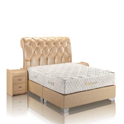 China Home Bed Specific Use And Home Furniture General Use Leather Bed Base With Genuine Leather Te koop