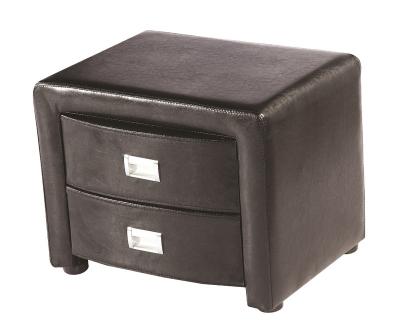 Китай PU Leather Nightstand Leather Bedside Table For Home Office, Living Room, Bedroom продается