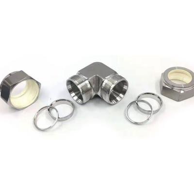 China Custom size ss304 stainless steel pipe right angle tube pipe fittings seamless welded type fittings for sale