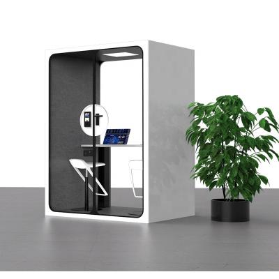 China Sound Proof Office Pod Privacy Workplace Meeting Room Phone Booth Office Soundproof Pods (Size) Beauty Adjustable European Style Design for sale