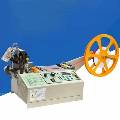 China Factory Multi Angle Computer Hot Machine Zipper Tape Slitter Belt Cloth Automatic Elastic Belt And Cold Webbing Cutter for sale