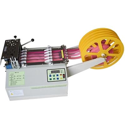 China Factory 160H Computer Computer Hot Machine Zipper Tape Slitter Belt Cloth Automatic Elastic Belt And Cold Strap Cutter for sale