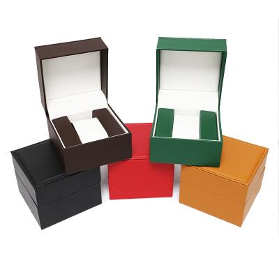 China Luxury Leather Watch Handmade Logo Packing Box Custom Black Friday PU Gift Envelope Watch Box Quartz Quartz Watch for sale