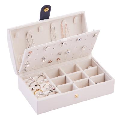 China Wholesale Popular Sensitive Jewellry Storage Ring Small Portable Button Jewelry Box Gift Box Jewelry for sale