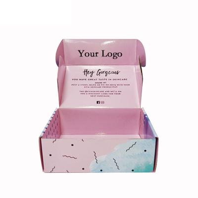 China Recycled Materials Paper Luxury Gift Packing Boxes Box Packaging With Logo Color Clothing Paper Boxes for sale