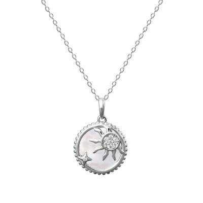 China New Design Cute Unique Sun Planet Pendant Necklace Cute Gift YA0106 for sale