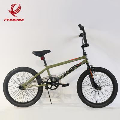 China Best street selling Bmx bike for men go bicycle wholesale 20 inch high carbon steel bicicleta bmx for sale