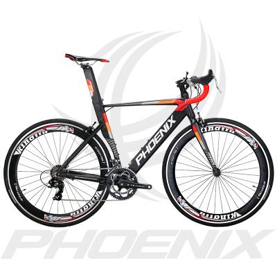 China PHOENIX Steel Buy To Bike BLACK RED Road 2 700c Aluminum Bicycle 14speed Aluminum Frame Racing Bike for sale