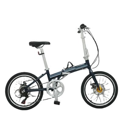 China Popular Phoenix 7 Speed ​​Steel Frame Folding Bike Super High Cost Performance for sale