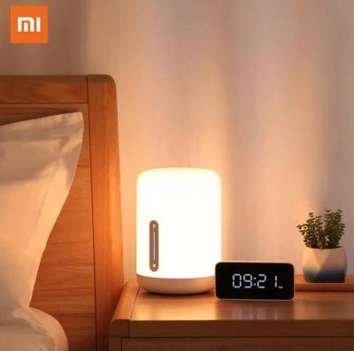 China Xiaomi Mijia Mid Century Bedside Lamp 2 Smart Sensor LED Bulb Voice Control Touch Switch Bedside Lamp for sale