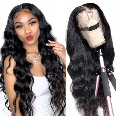 China Silky Straight Wave Glueless Pixe Peruvian 50 Straight Swiss Lace Curly Cheap Hair Front Wigs HD Headband 13x6 Seller 13*4 Wig 613 inch for sale