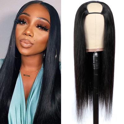 China Sellers Silky Straight Wave Wig 100% 613 Wholesale Raw Blonde Brazilian Virgin Hair U Part Wigs 40 Inches HD Bulk For Black Women for sale