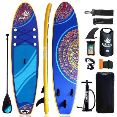 China Water Entertainment Amazon Factory Stock Inflatable Paddle Sup Board Reinforce For Swimming for sale