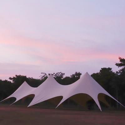 China Sun Proof Tents Camping Outdoor Factory Strigt Wholesale Outdoor Camping Party Wedding Lotus Canopy Tent for sale