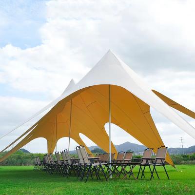 China Sun Proof Tents Camping Outdoor Big Size 20M Camping Large Tarp Sunshade Tent For Party for sale