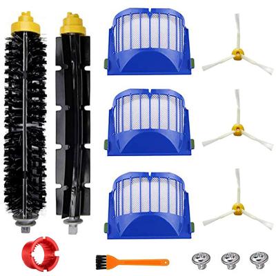 China Car Replacement Spare Parts Accessories Set for Irobots Roombas 600 Series Vacuum Cleaner for sale