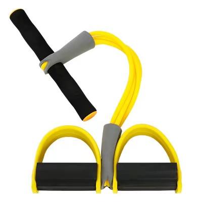 China CHENGMO SPORTS FACTORY DIRECT Elastic Sit Up Pull Rope Sit Up Resistance Band Fitness Expander Tension Rope Sit Up Pull Rope With Abdominal Foot Pedal for sale