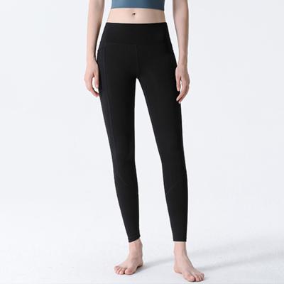 China Breathable Pants Exercising Breathable Custom Yoga Sports Pants Ladies Yoga Tights Women Workout Women Fitness Legging for sale