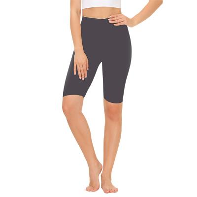 China New High Waisted Compression Fitness Breathable High Waisted Seamless Sports Panties Gym Short Legging Yoga Shorts for sale