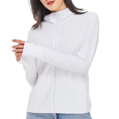 China Sun Protection Long Sleeve Women's Summer Sunscreen Sportswear Breathable And Quick Dry Clothing For Cycling for sale